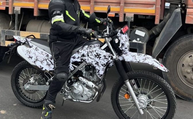 Kawasaki KLX230 S Spied