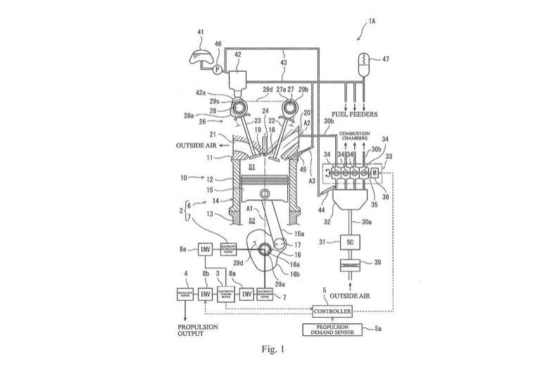 Kawasaki Two Stroke Engine