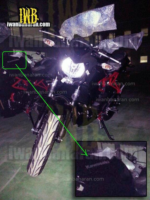 Kawasaki Unknown Motorcyle Spy Pic