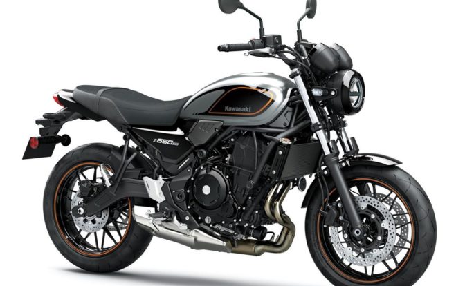 Kawasaki Z650RS Metallic Moondust Gray