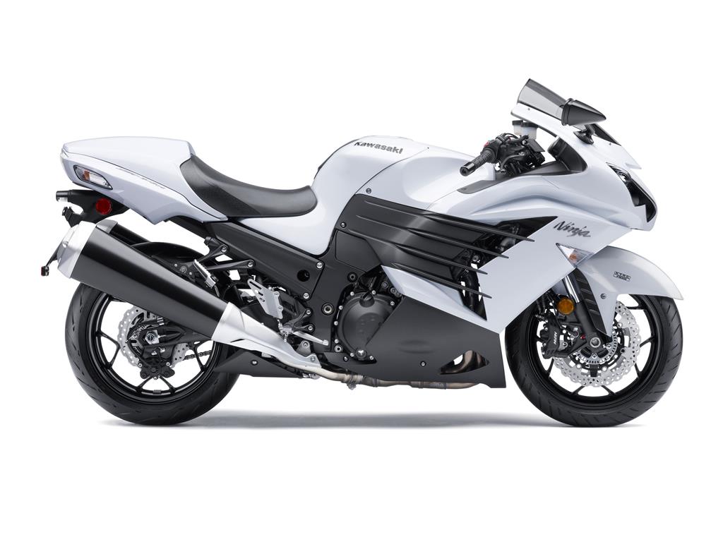 Kawasaki ZX-14R White