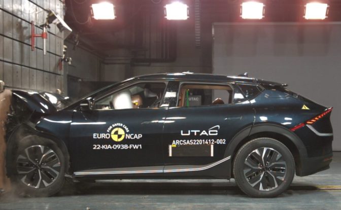 Kia EV6 NCAP Crash