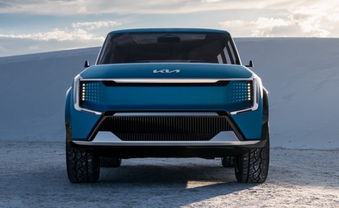 Kia EV9 Concept Front