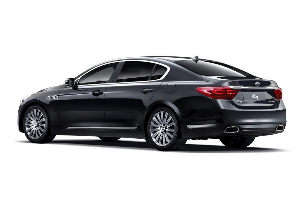 Kia K9 rear Kia K9 rear