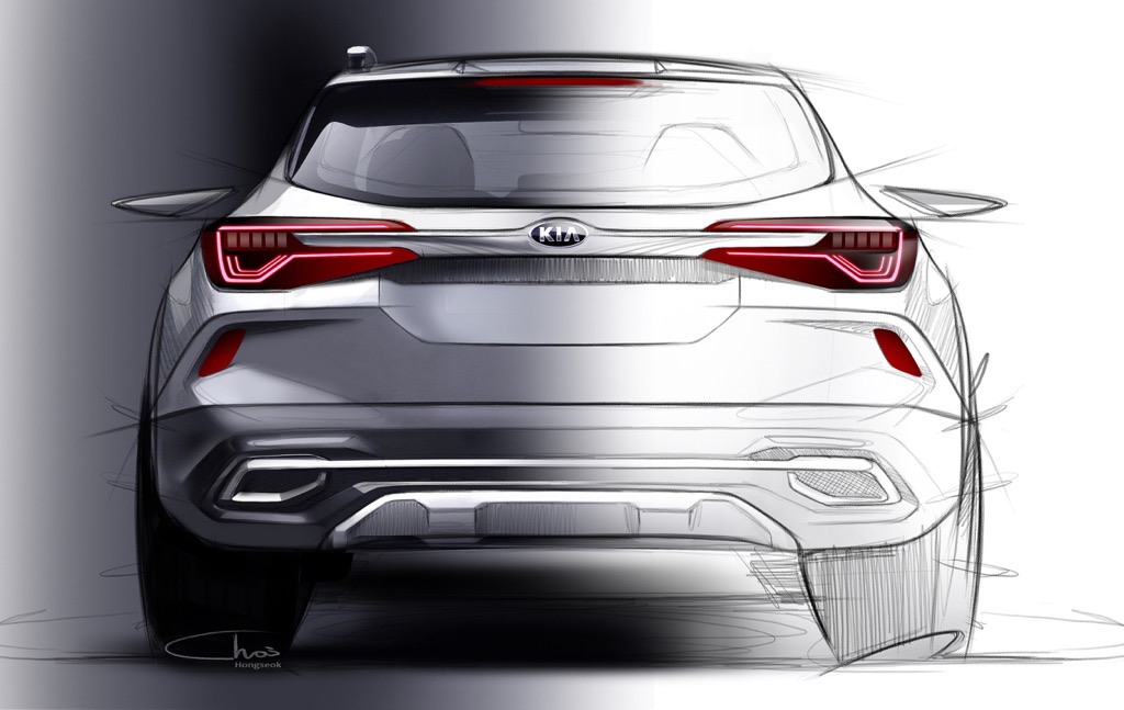 Kia SP SUV Sketch