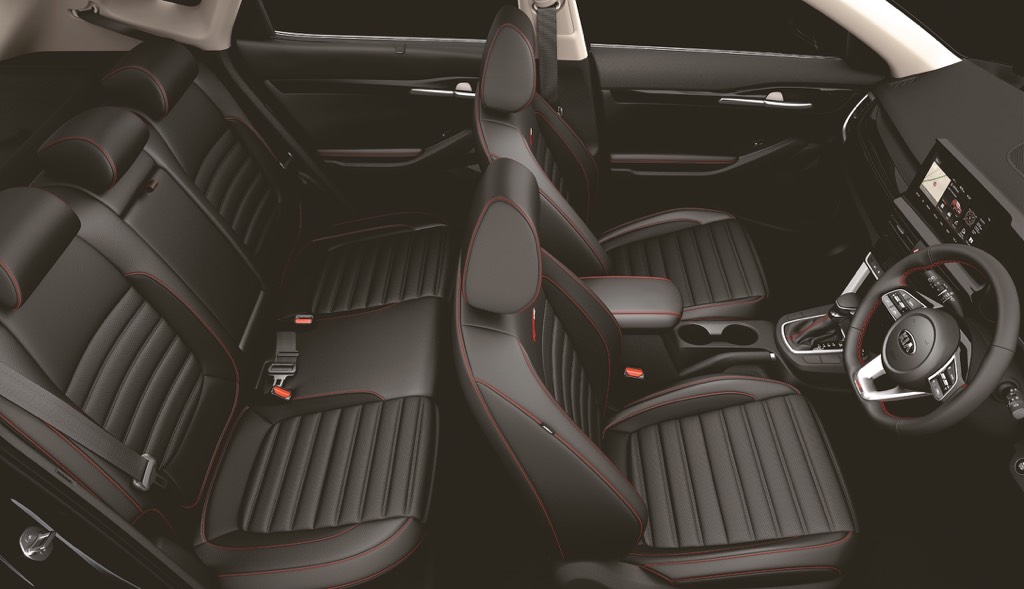 Kia Seltos Black Interior