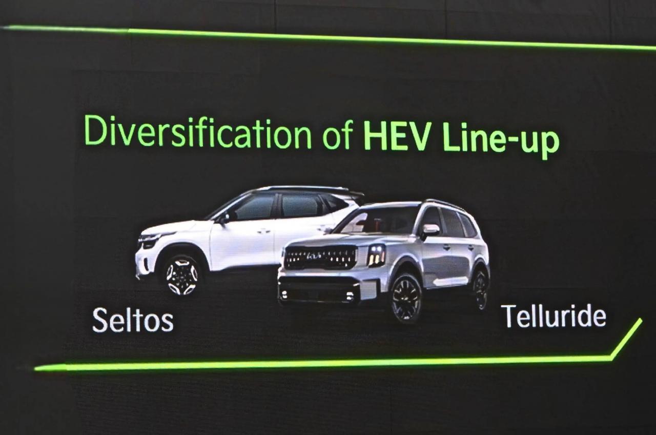 Kia Seltos Hybrid Revealed