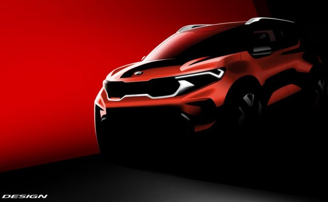 Kia Sonet Official Rendering