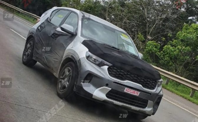Kia Sonet Production Version