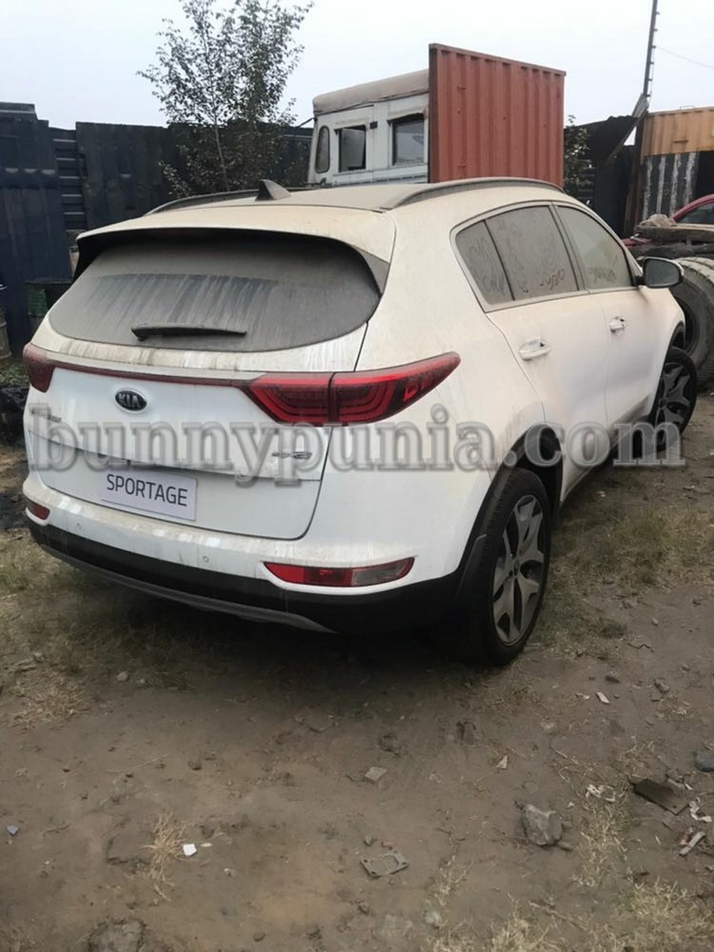 Kia Sportage Rear Spied
