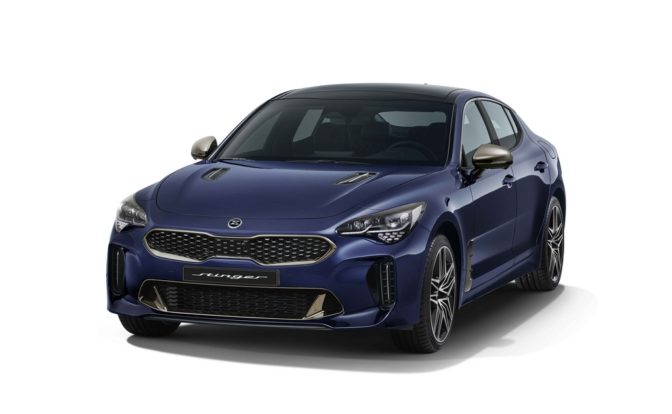 Kia Stinger Facelift Front