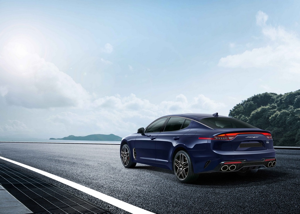 Kia Stinger Facelift Side