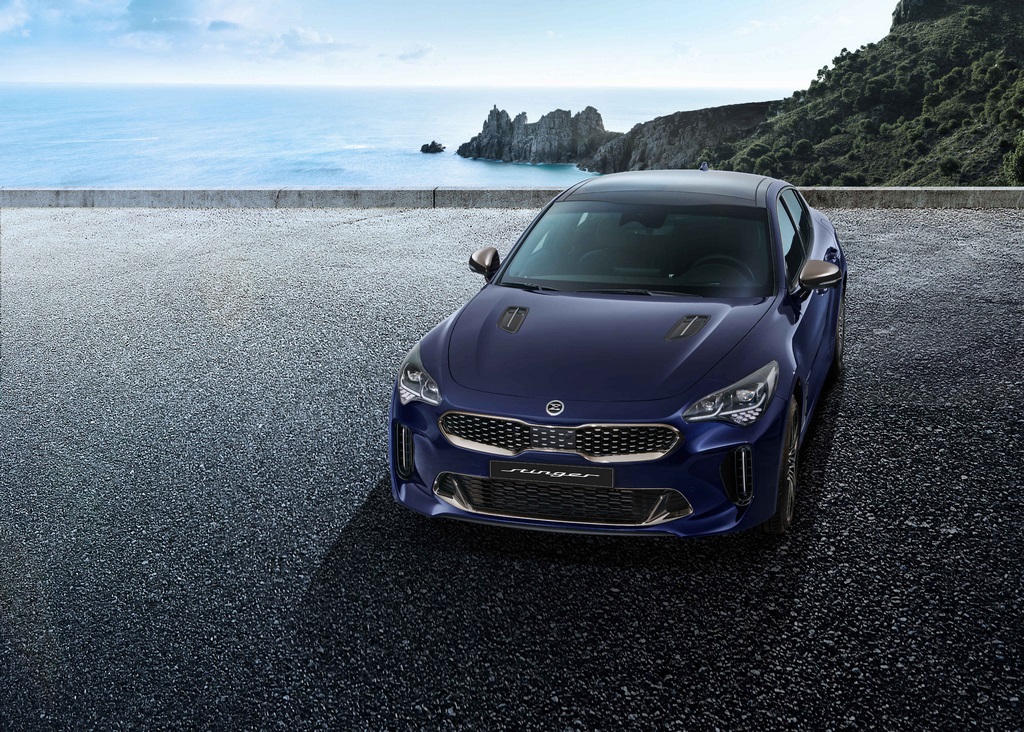 Front profile of the car