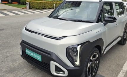 Kia Syros EV Spied