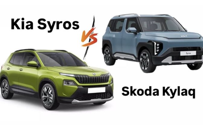 Kia Syros vs Skoda Kylaq Spec Comparison