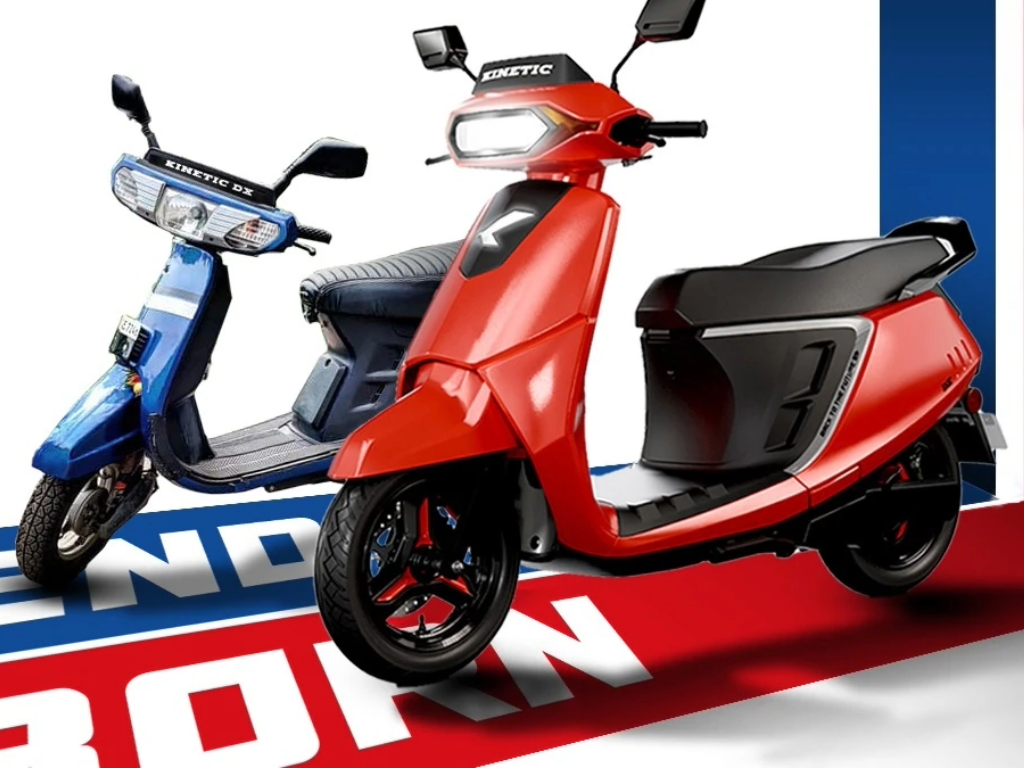 Kinetic DX EV front