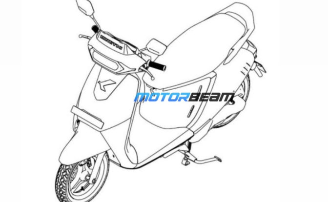 Kinetic EV Scooter Design Patent