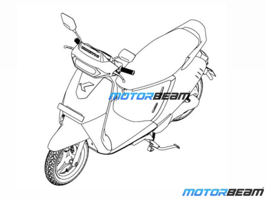 Kinetic EV Scooter Design Patent