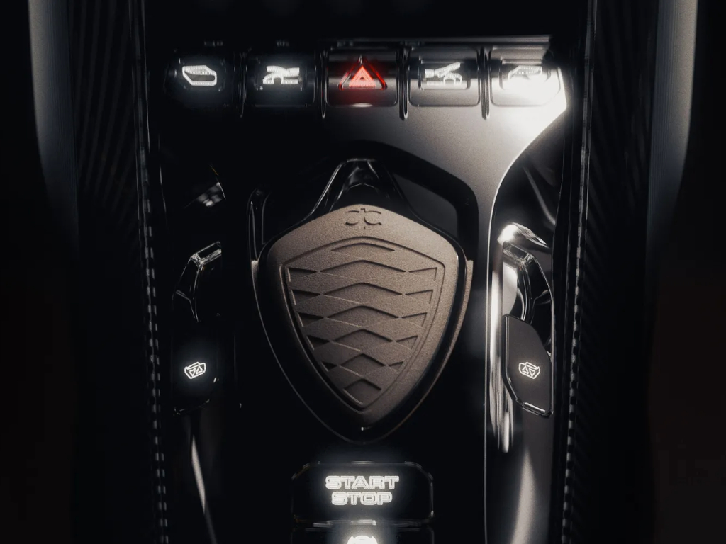 Koenigsegg Sadair's Spear interior
