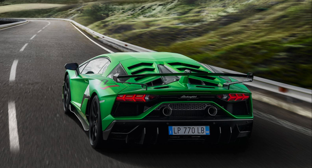 Lamborghini Aventador SVJ Rear