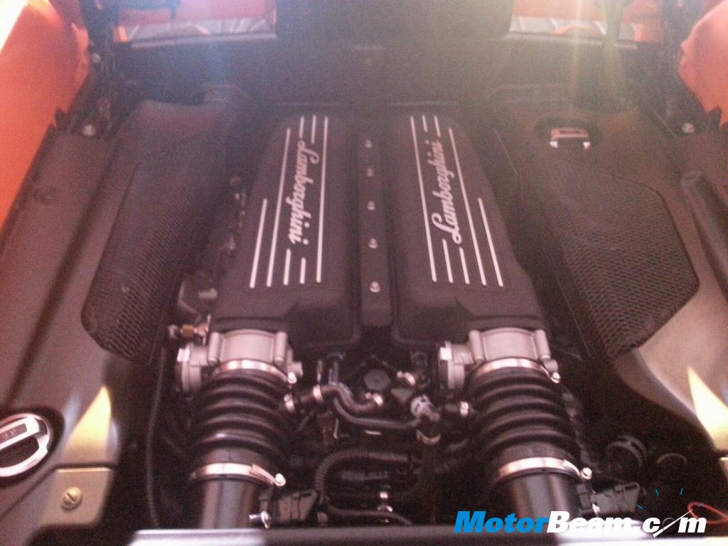 Lamborghini Gallardo LP 550 2 Engine Details