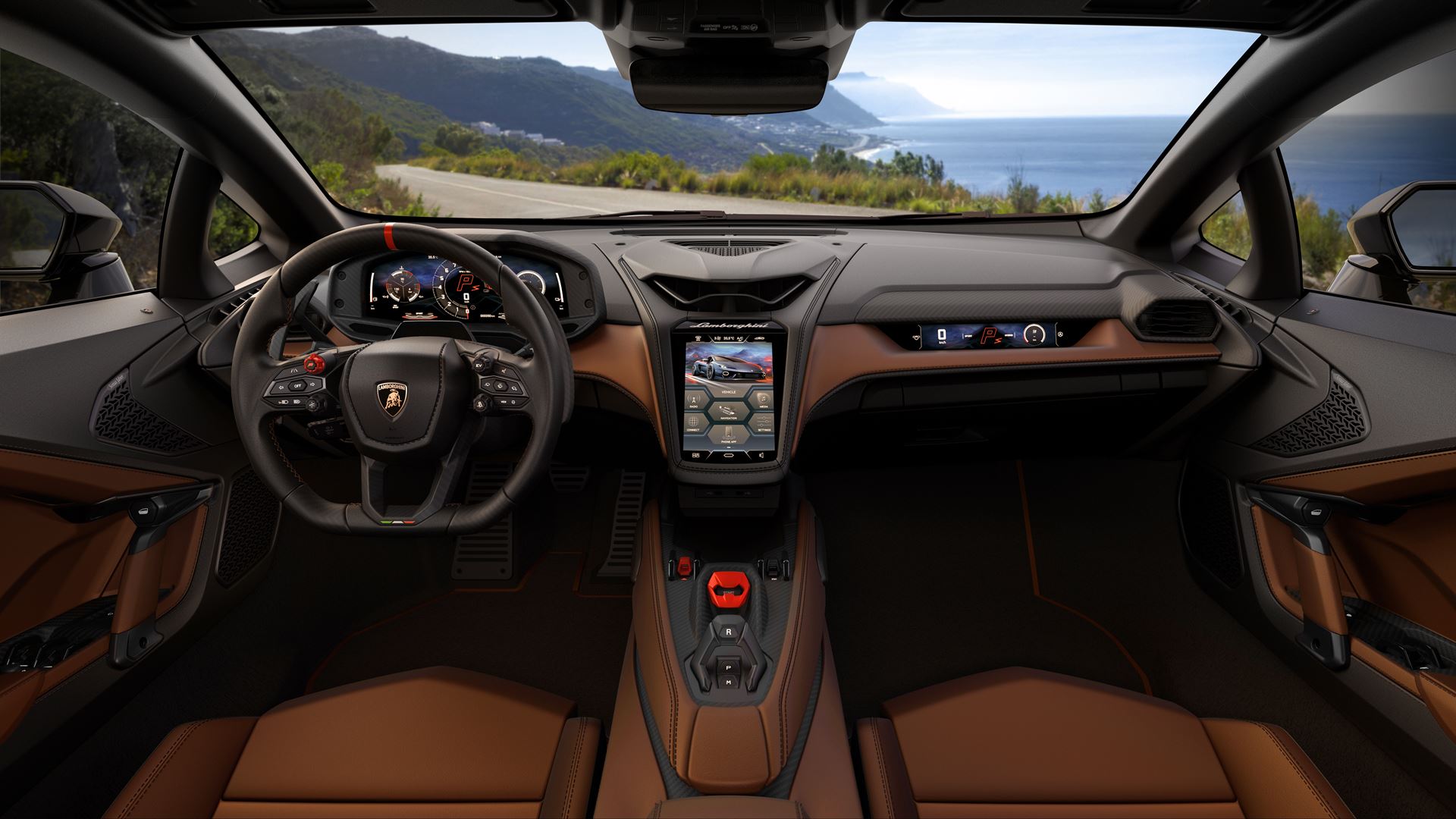 Lamborghini Temerario Dashboard