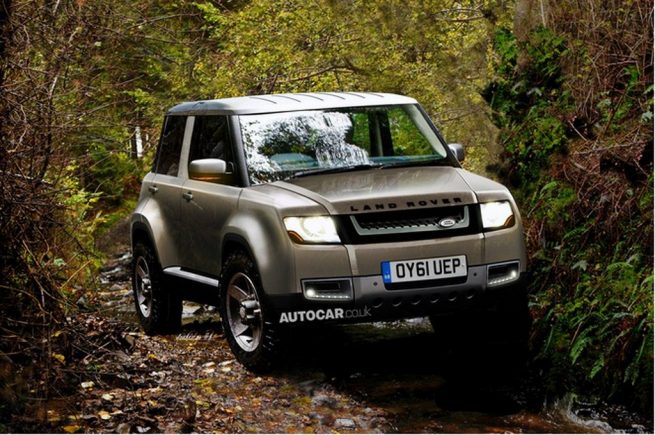 Land Rover Compact SUV Rendering