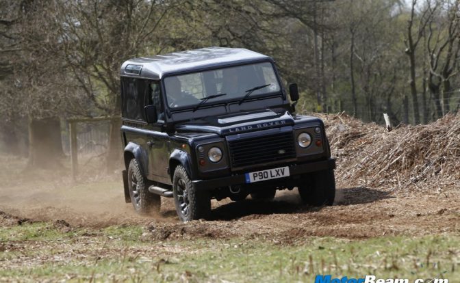 Land Rover Defender LXV Off Roading