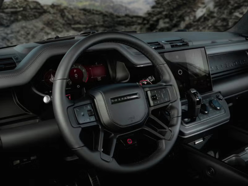 Land Rover Defender OCTA black interior