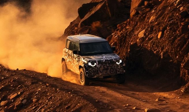 Land Rover Defender Octa Teased