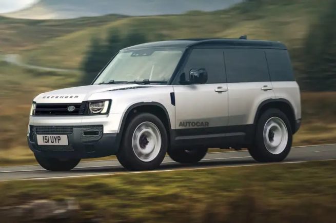 Land Rover Defender Sport Render