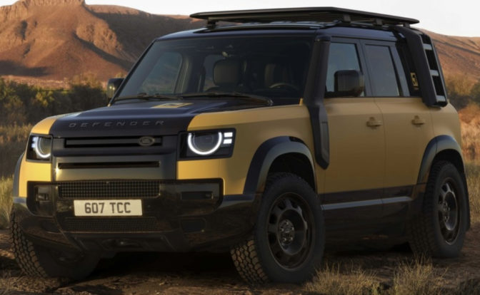 Land Rover Defender Trophy Edition front