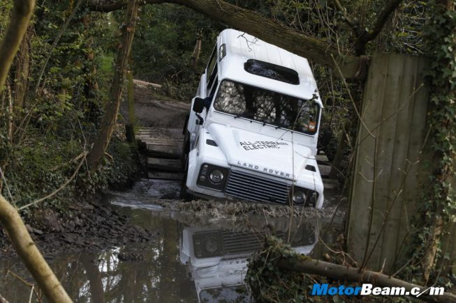 Land Rover Defender Water Wading