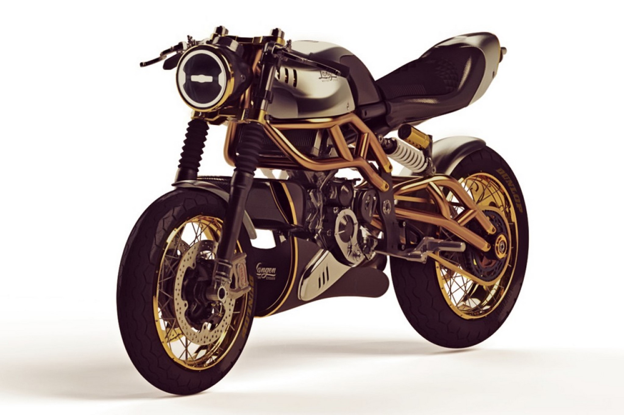 Langen 2-Stroke Cafe Racer Front