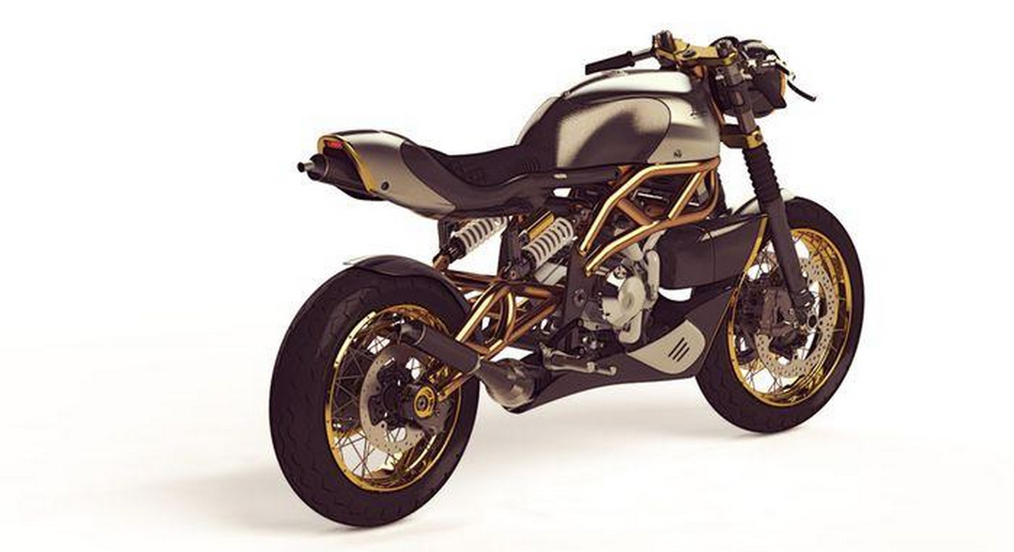 Langen 2-Stroke Cafe Racer Rear