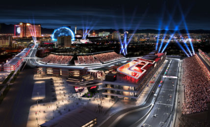 Las Vegas GP Paddock