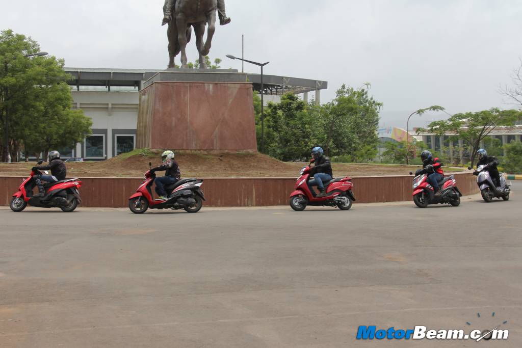 Let's vs Ray vs Wego vs Activa i vs Maestro