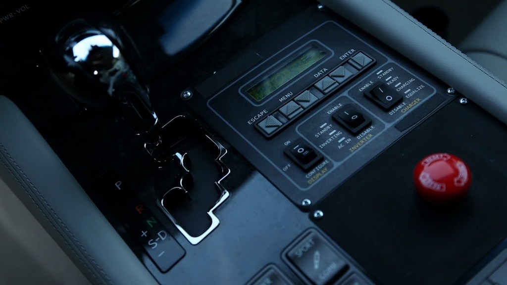 Lexus LS Prototype Equipment