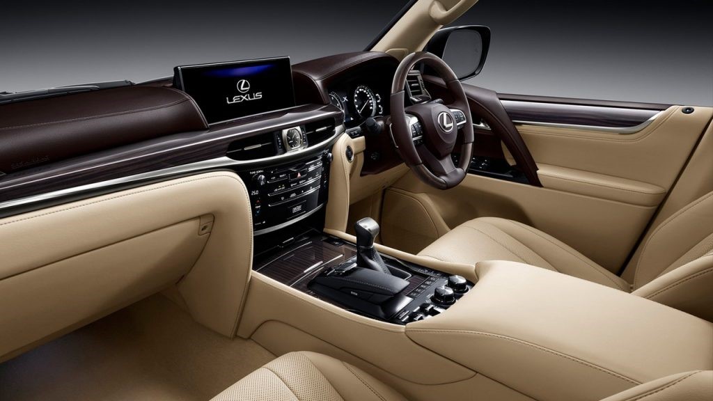Lexus LX 450d Interiors