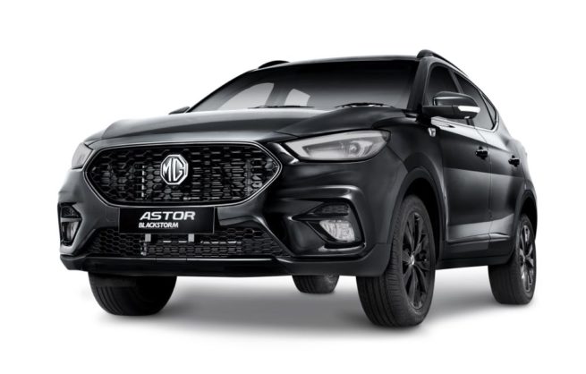 MG Astor Blackstorm Specs