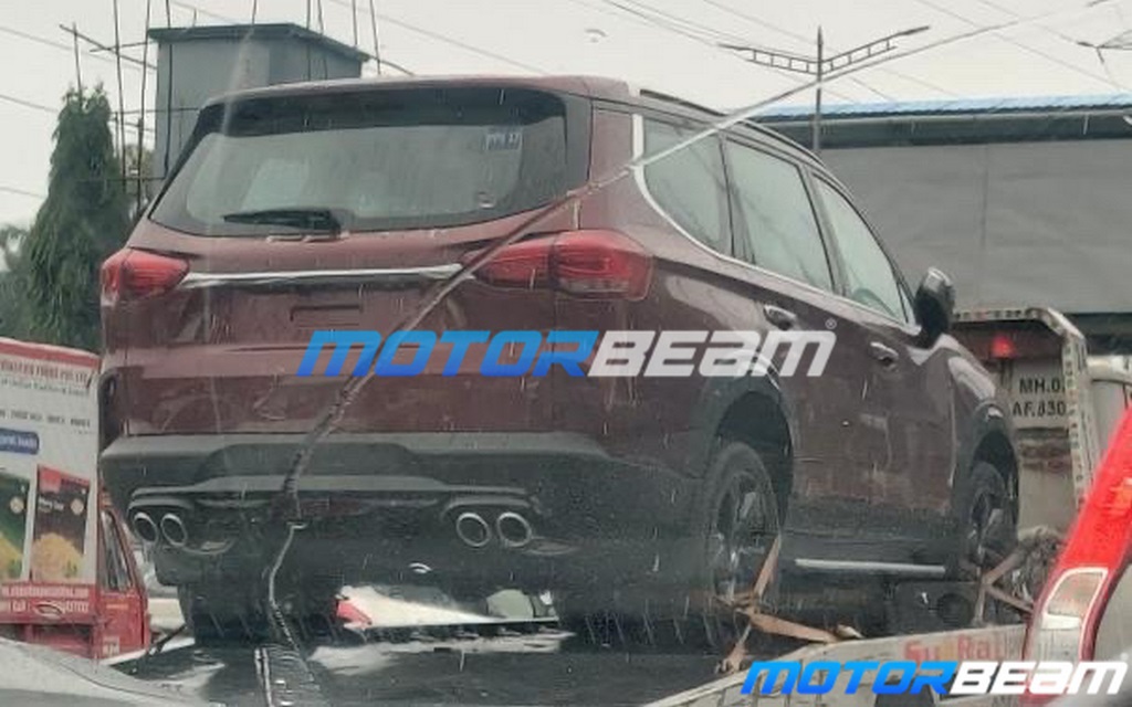 MG Gloster SUV Spotted