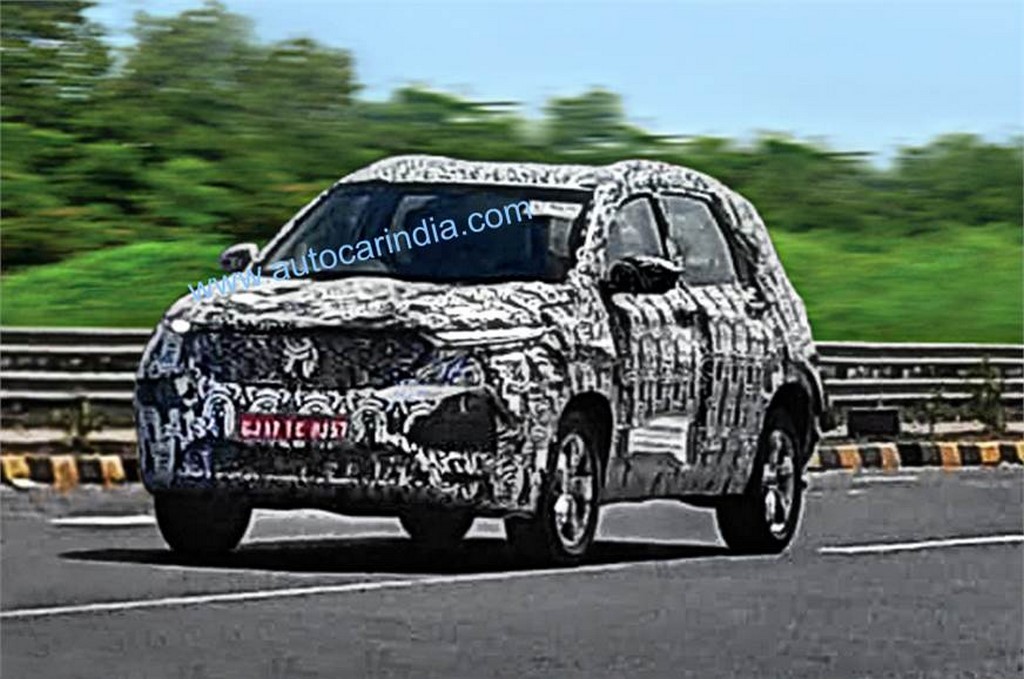 MG SUV Spy Shot