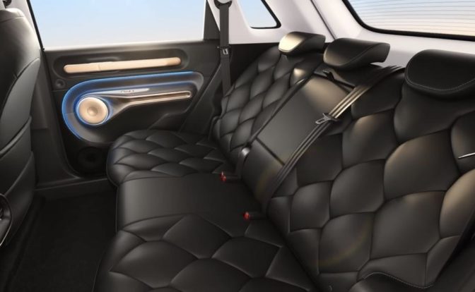 MG Windsor EV Rear Seat