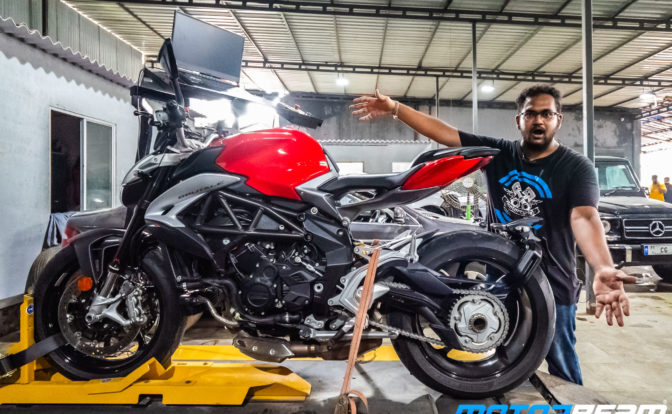 MV Agusta Brutale 800 Dyno