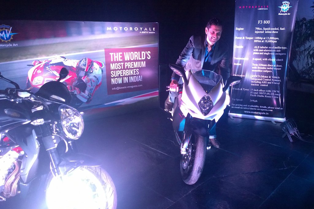 MV Agusta F3 800 India Unveil