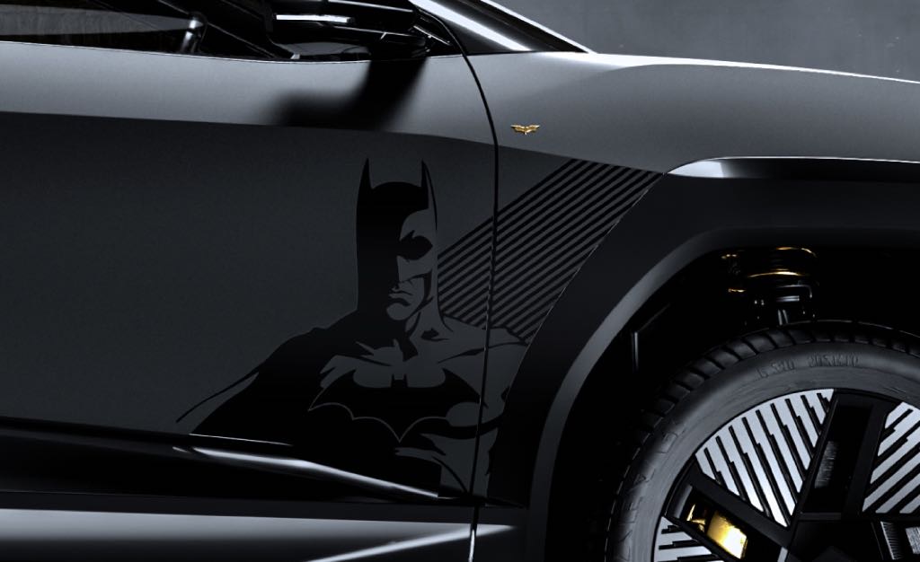 Mahindra BE 6 Batman Edition Sticker