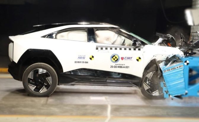 Mahindra BE 6 Crash Test