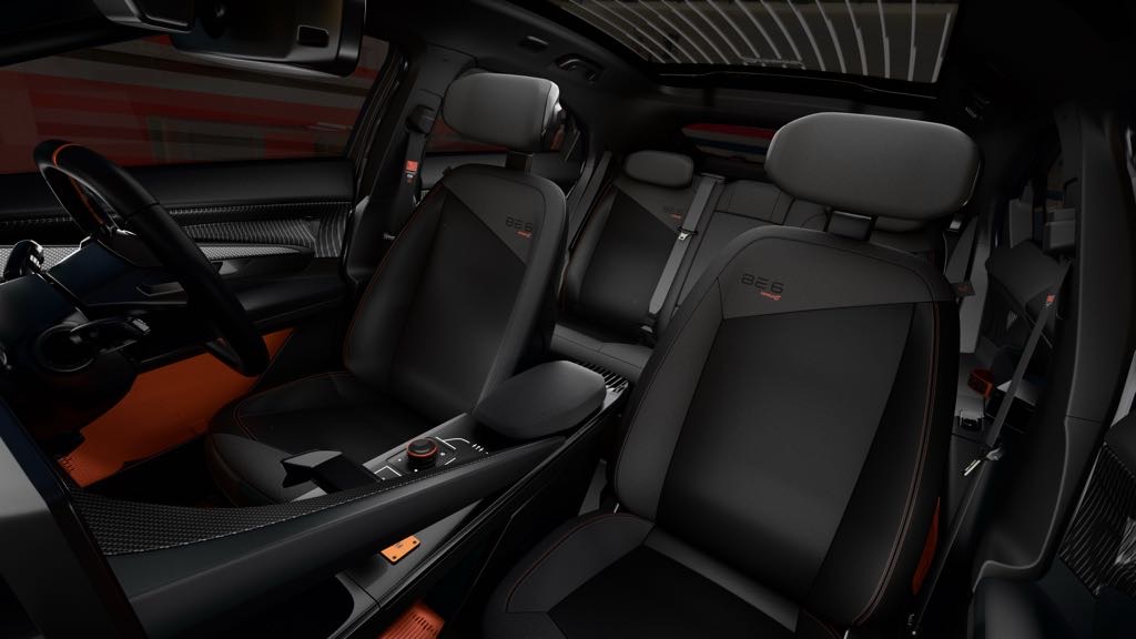 Mahindra BE 6 Formula E Edition Interior