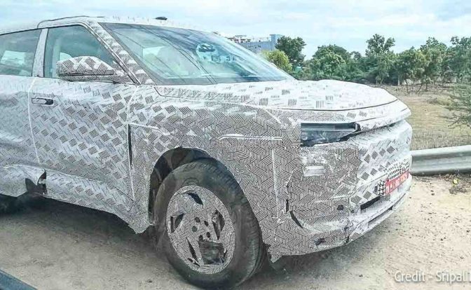 Mahindra BE 7 Spotted