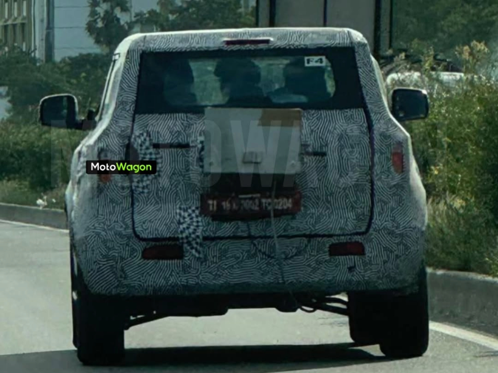 Mahindra Bolero 2026 rear